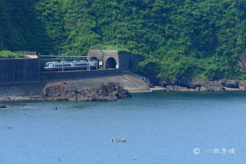 特急しらゆきが通過