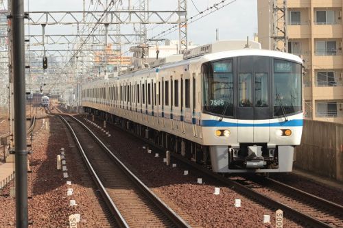 2018年3月の関西旅行 南海電鉄編 その24 大阪府都市開発7000系