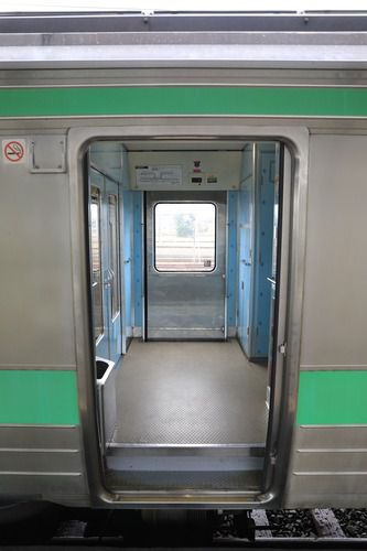 721系電車デッキ