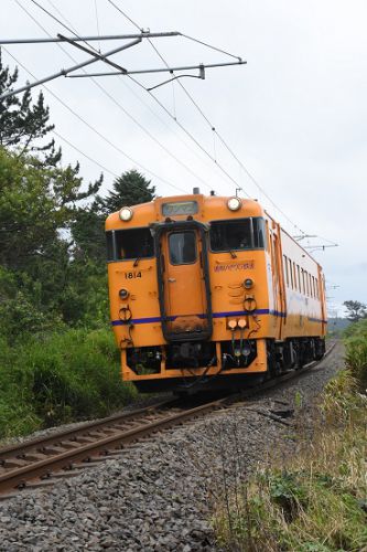 8月8日撮影 その5 道南いさりび鉄道のキハ40