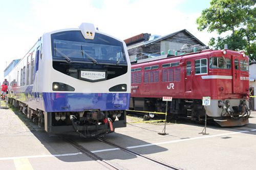 あきた鉄道フェアin土崎(秋田総合車両センター一般公開)2018の様子は?