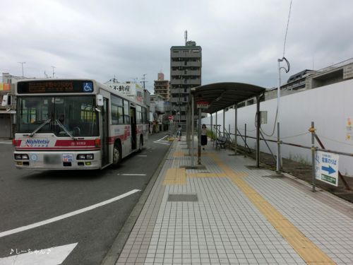 ぶらり福岡市─西鉄下大利駅にて(H30.06)