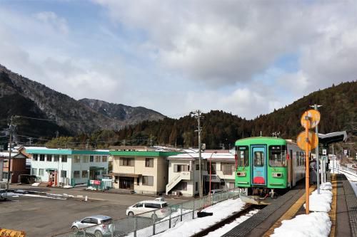 樽見駅周辺を散策