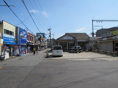 灼熱の下、近鉄郡山駅。 【2017年08月 奈良県大和郡山市】