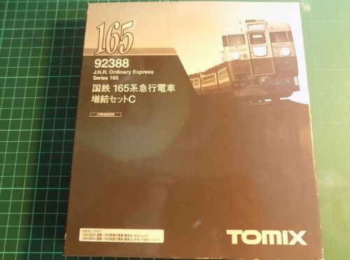 TOMIXの92388 国鉄165系急行電車増結セットCを弄る