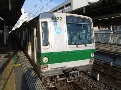 東京メトロ6000系 JR東日本常磐線本厚木行き
