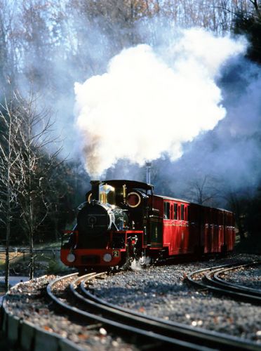年末は 虹の郷 の ロムニー鉄道 へ 1999.12.28