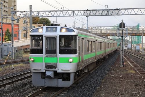 721系電車F-4104+F-4204編成さん