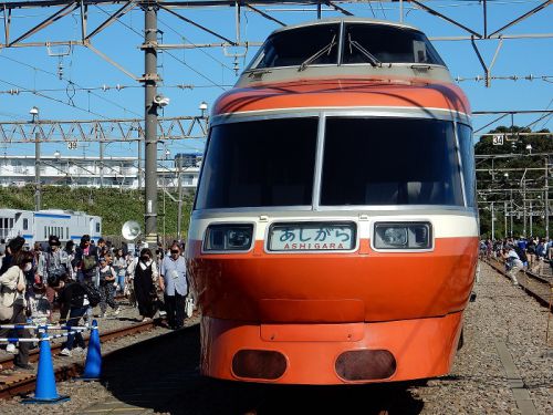 【撮り鉄】小田急ファミリー鉄道展2018にてロマンスカー7000形LSEと屋外展示最期の撮り鉄に出撃して参りました（^^ゞ