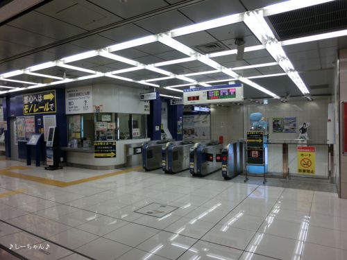 その21・福岡紀行─東京モノレール羽田空港第2ビル駅~浜松町駅。