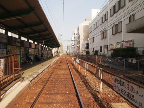 楽々園駅(広島電鉄宮島線)