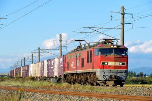 羽越本線の貨物列車(上)