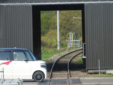 【北海道ローカル線の旅　2016/10/5-9　5日目(34)】りくべつ鉄道本線体験乗車～石井踏切まで鉄道の日特別運行