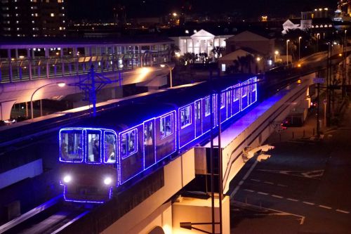 【ニュートラム】12月10日よりイルミネーション列車を今年も運行へ