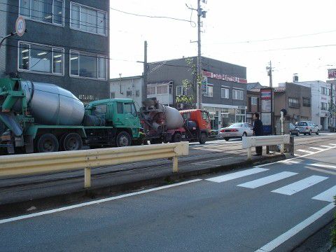 富山地方鉄道 諏訪川原駅(電停)