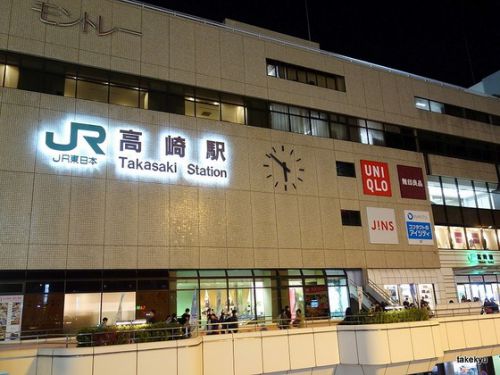 11/23 高崎駅西口前のバス観察