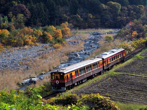 わ鐵のトロッコ列車