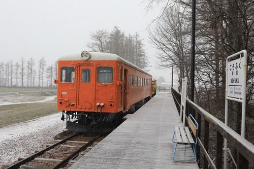 雪の幸福駅