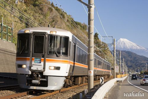 富士山+電車 撮りに行ってきました! ①