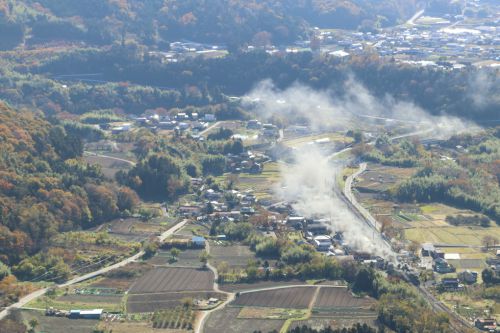 津久田駅通過 - 上越線・2018年晩秋 -