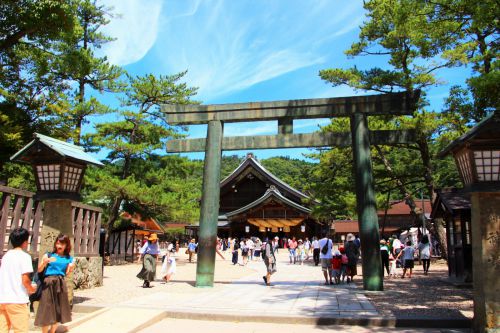 一畑電車に乗って出雲大社へ 山陰めぐりパスで行く鳥取砂丘・出雲大社 2日目中編