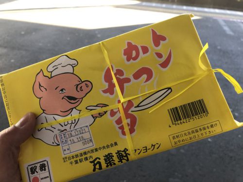 千葉駅 トンかつ弁当 ワンコインで味わう駅弁 冷めて美味しい!ご飯と相性抜群の豚カツ