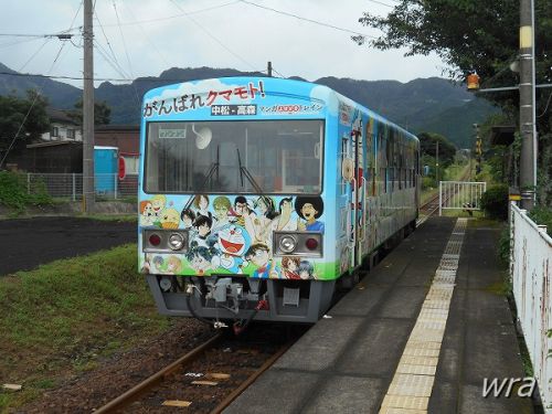 南阿蘇鉄道 見晴台駅(熊本県南阿蘇村)