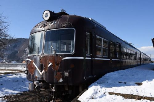 2月2日撮影 長野電鉄旧屋代線 信濃川田駅にて その1