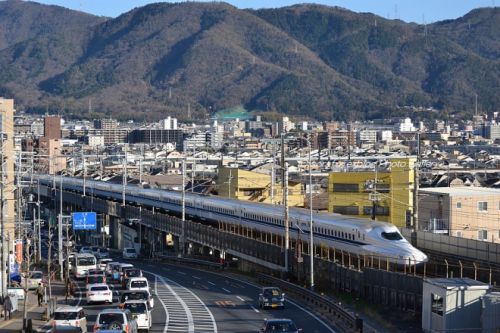 東海道新幹線 京都界隈散歩4