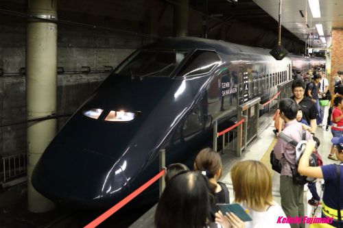 現美新幹線上野入線ツアー