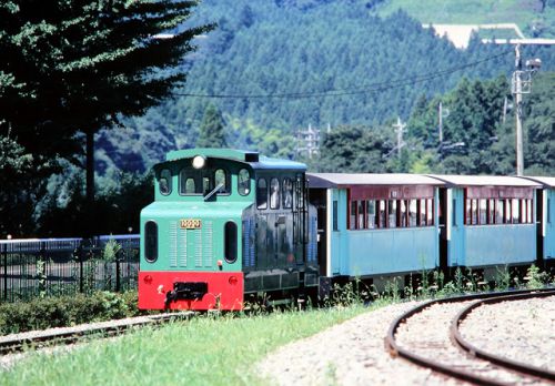 碓氷峠鉄道文化むら の SL 1999.8.25
