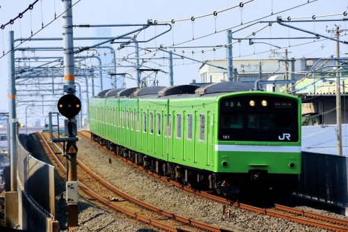 201系電車力走!
