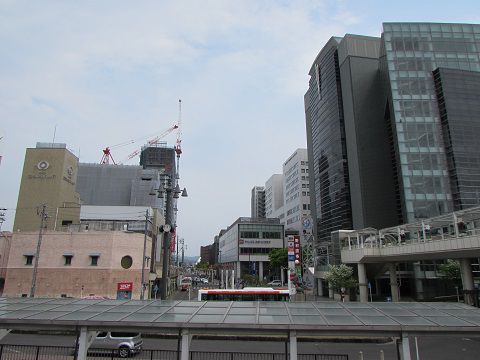 名鉄「豊田市」駅前の骨太?な市街地。 【2017年04月 愛知県豊田市】