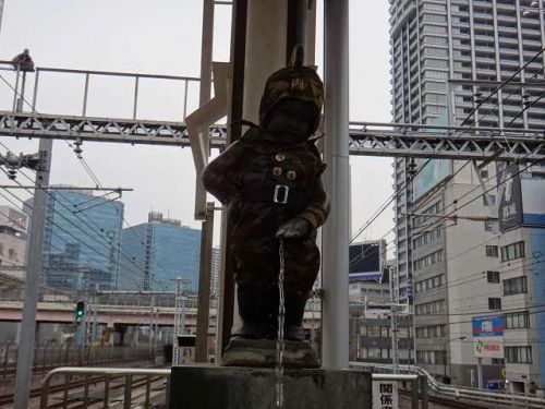 2019年2月_浜松町駅_小便小僧撮ってきた