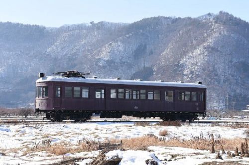 惜別 2月2日撮影 長野電鉄旧屋代線 信濃川田駅にて その2