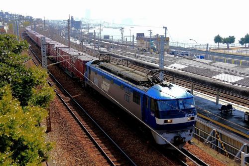 山陽本線朝霧駅