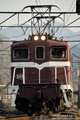 茶デキを顔面ドカン @長瀞駅