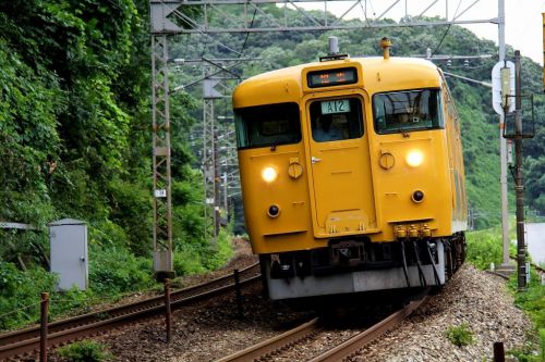 JR山陽希少列車!