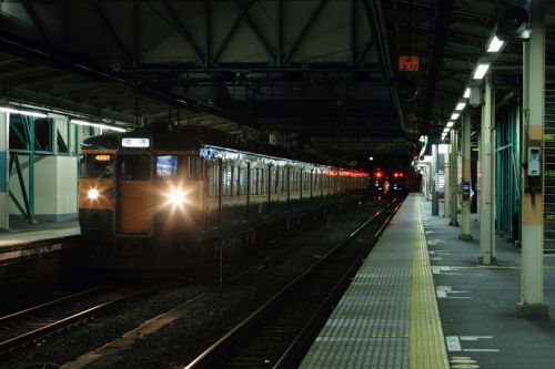 高崎駅の115系