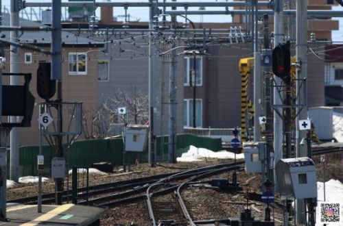 石狩当別駅と鳥見 2019/04/07