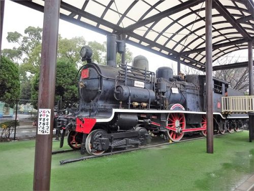公園保存車両 萩中児童公園の保存車両 その1 東武鉄道B3形蒸機