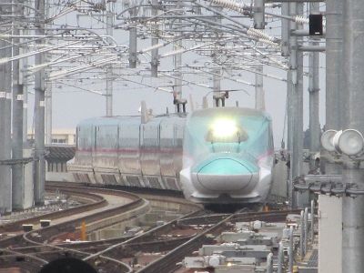 北海道新幹線「はやぶさ28号」東京行き 新青森→盛岡
