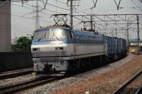 東海道貨物線EF66 八丁畷駅で貨物三昧 1994-05-13