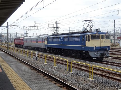 2019/5/13 尾久にて黒磯訓練列車に遭遇