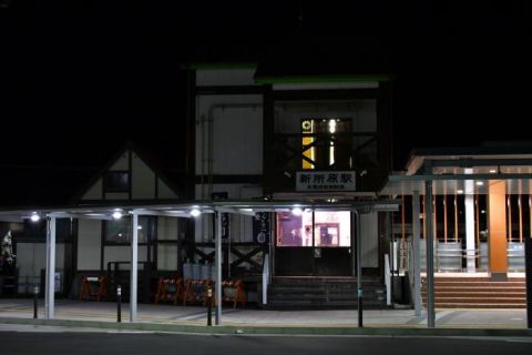 夜の天浜線駅めぐり-1 尾奈駅