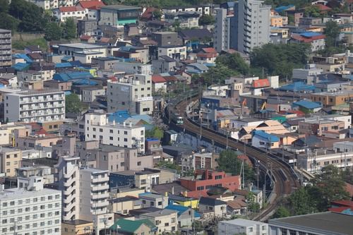旭展望台から、鉄道を撮る!