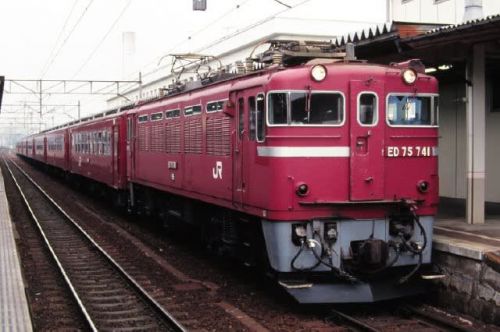 東北本線ED75 廃れ逝く客車列車 1994-05-22