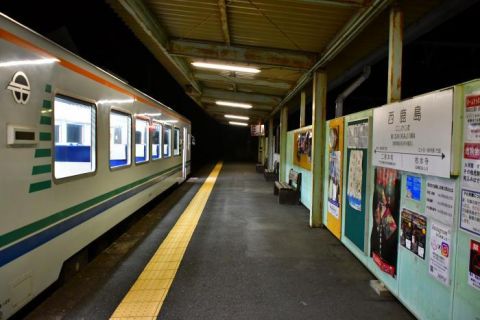 夜の天浜線駅めぐり-6 西鹿島駅 新浜松駅でEND
