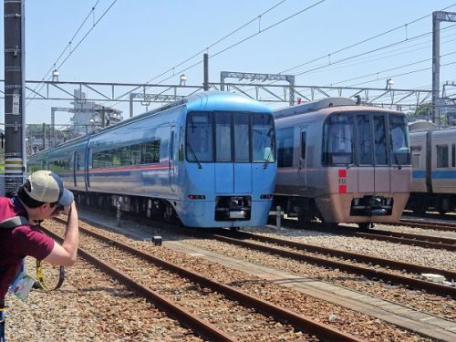 初めての小田急ファミリー鉄道展2019 参加 その5 EXE30000形
