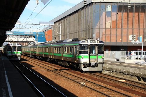 普通列車がゆく・岩見沢駅